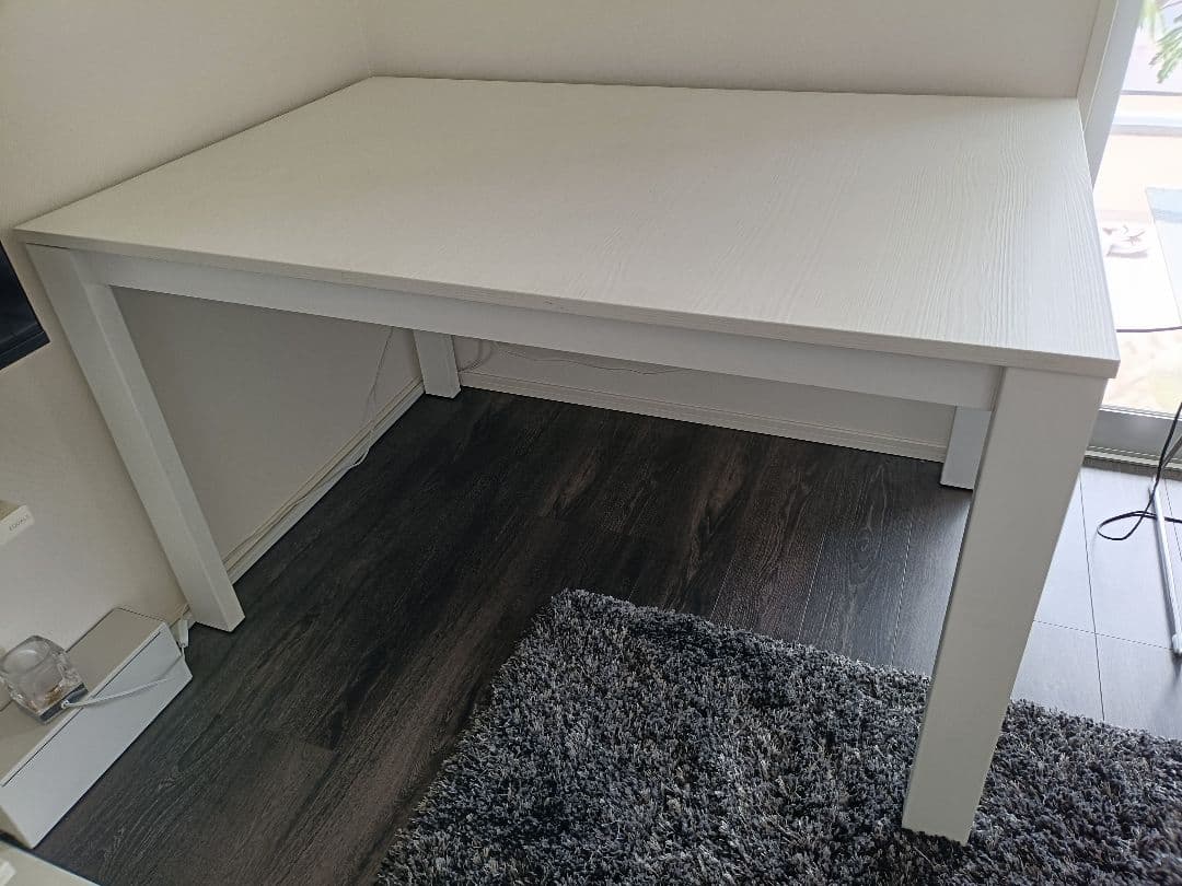 美品　カリガリス　バロン　伸長式ダイニングテーブル（最長190センチ） カリガリス デュッカ 伸長式ダイニングテーブル (セラミック