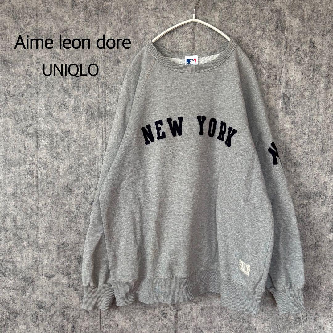 Aime leon dore UNIQLO ニューヨークヤンキース スウェット - メルカリ