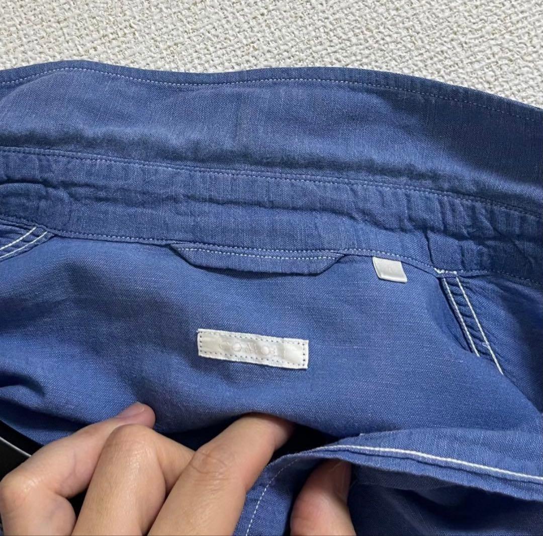 COMOLI 21SS ベタシャンCPOシャツ サックス 希少サイズ1 - メルカリ
