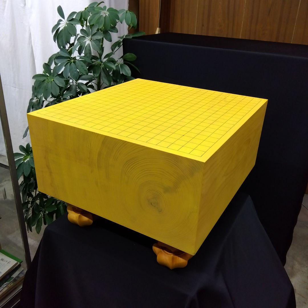 【国産　本榧７寸碁盤（6寸6分5厘）　芯持ち】 NEW】 日向産本榧碁盤 【訳あり品】 6寸5分