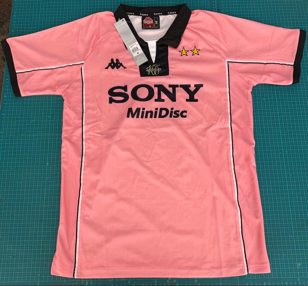 ユベントス　100周年 ユニフォーム　セリエA デルピエロ　未使用　Mサイズ 97/98シーズン ユヴェントス ホーム 10番 デル・ピエロ レトロ