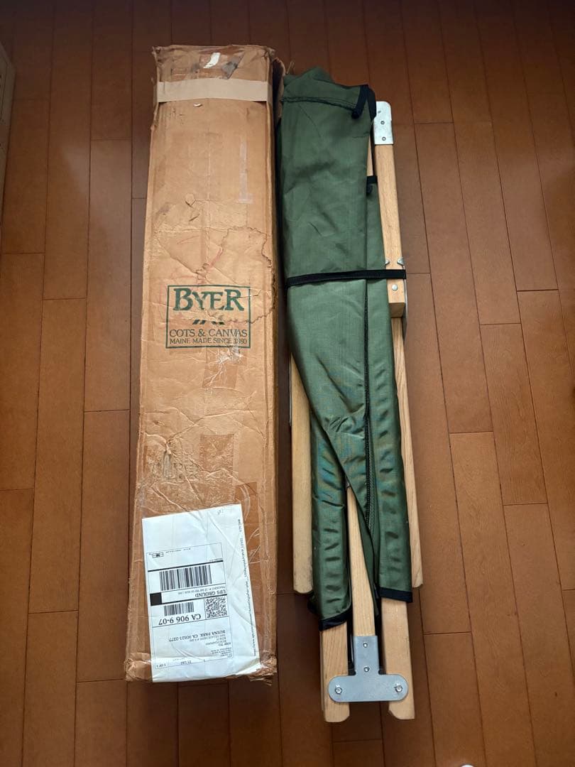 BYER アメリカ製　シングルコット　木製 バイヤー メインヘリテージウッドコット – aandfonlinestore