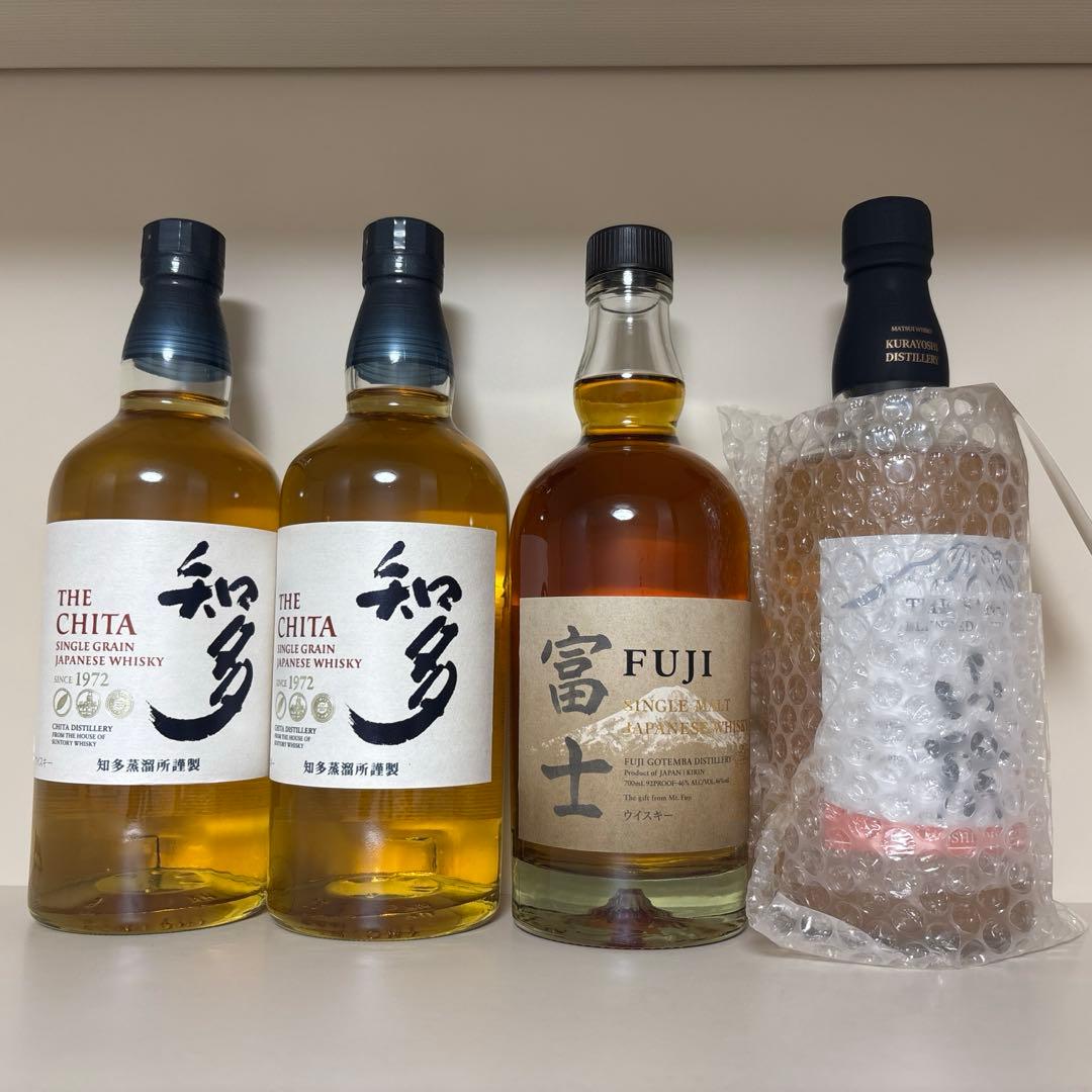 サントリー 知多 富士 シングルグレーンウイスキー 3本セット - メルカリ