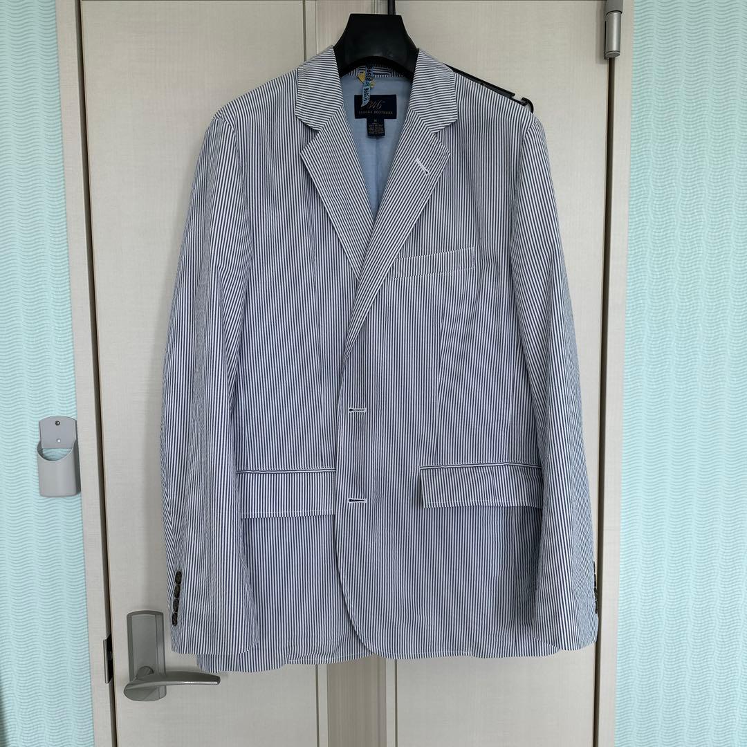 タ*じ様 シアサッカー　ブルックスブラザーズ ストレッチコットン シアサッカー ストライプ スポーツシャツ Regular