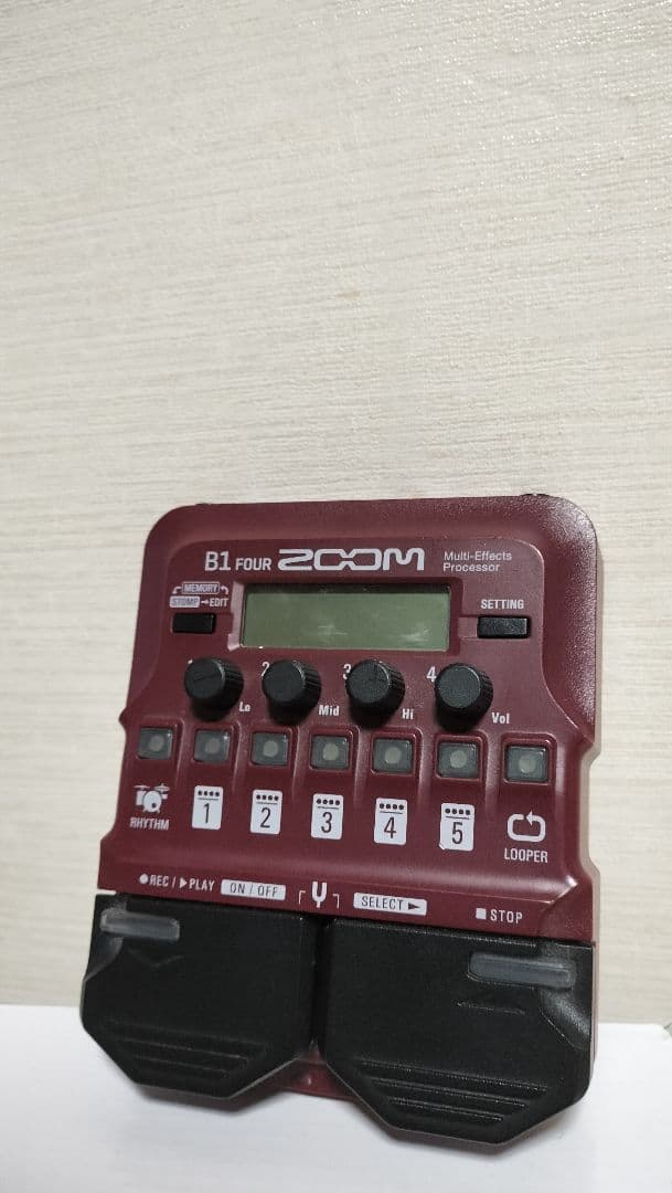 zoom b1four【本体のみ】 Amazon | ZOOM ズーム B1 FOUR ベースマルチエフェクター レッド 65