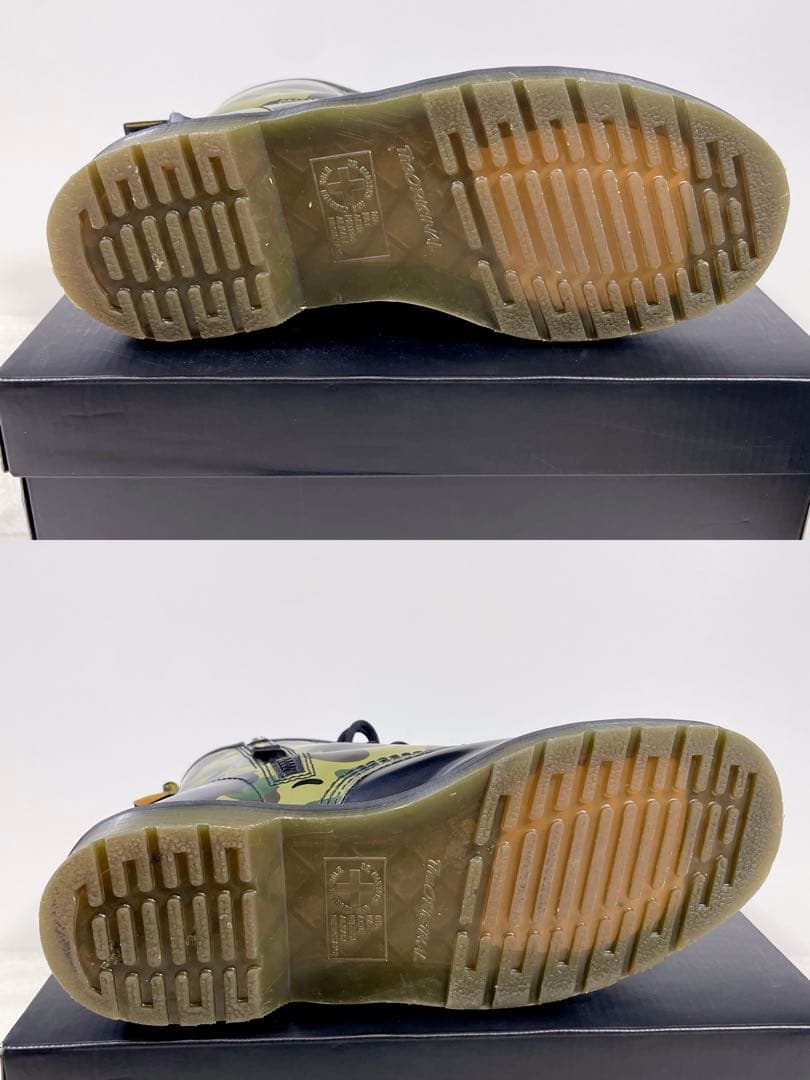 希少 ドクターマーチン × エイプ 60周年 8ホール ブー カモフラ 27cm