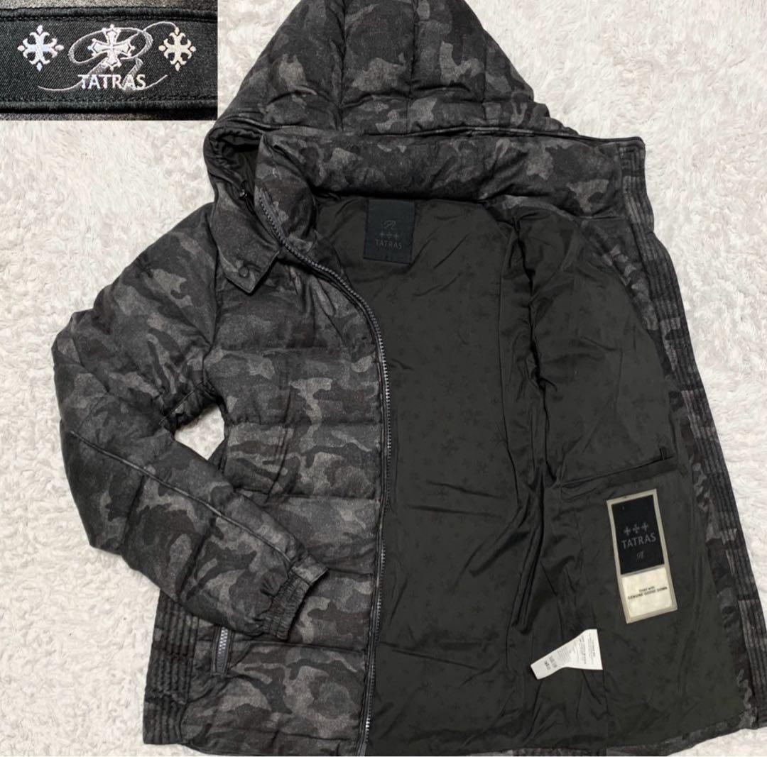 美品 TATRAS タトラス Rライン 2way ダウンジャケット Lサイズ TATRAS（タトラス） Rライン ダウンジャケット DOMIZIANO ドミッツィ
