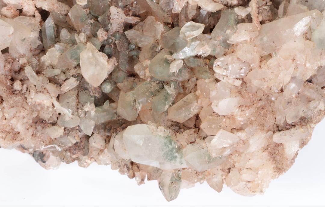 マニカラン産 ピンククラスター ヒマラヤ水晶 7.5kg 鑑賞石 天然石 原石