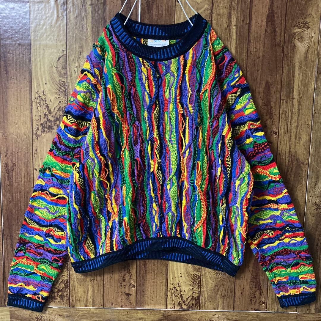 希少 クージー COOGI ニット 3d セーター 短丈 90s - メルカリ