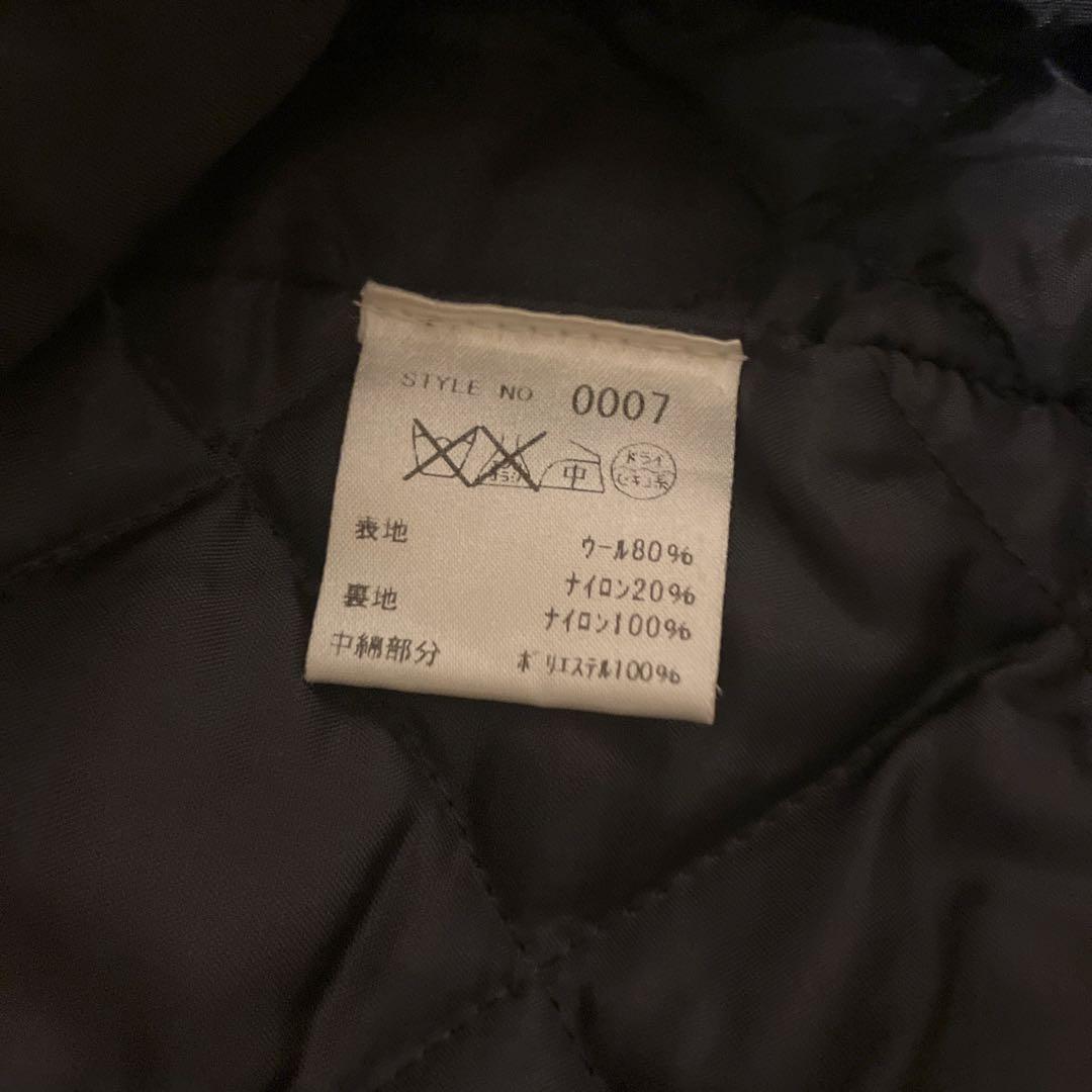 美品　ショット ピーコート キルティング ダブルブレスト U.S.304N 38