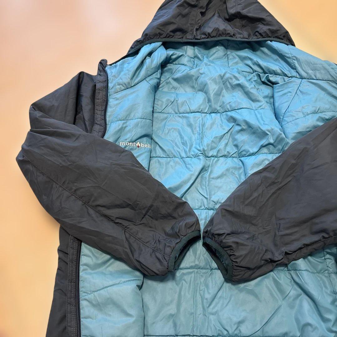 モンベル サーマランドパーカ ladies' Lサイズ リバーシブル - メルカリ