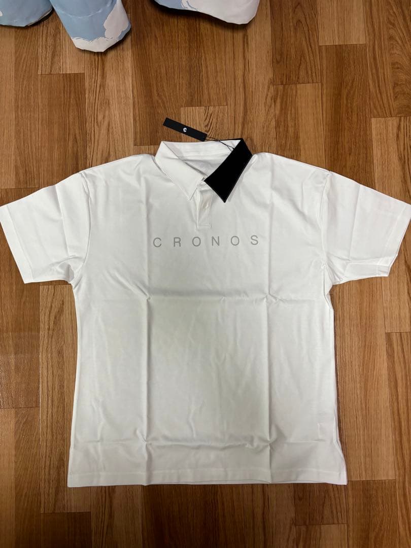 CRONOS BLACK クロノス ブラック　ポロシャツXL CRONOS BLACK WOMAN TECH PUNCHING Polo【BLACK】