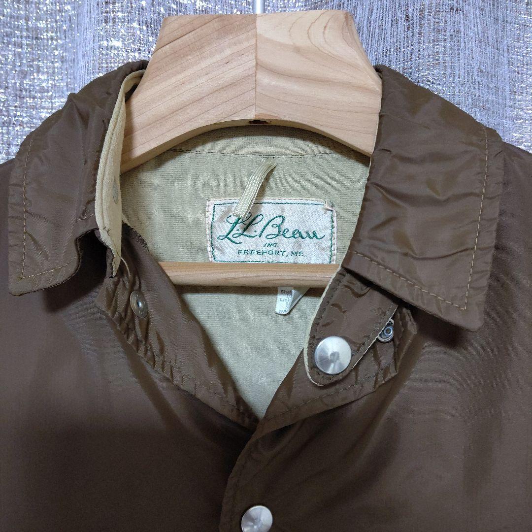 L.L.Bean 筆記体タグ コーチジャケット チンスト エルエルビーン
