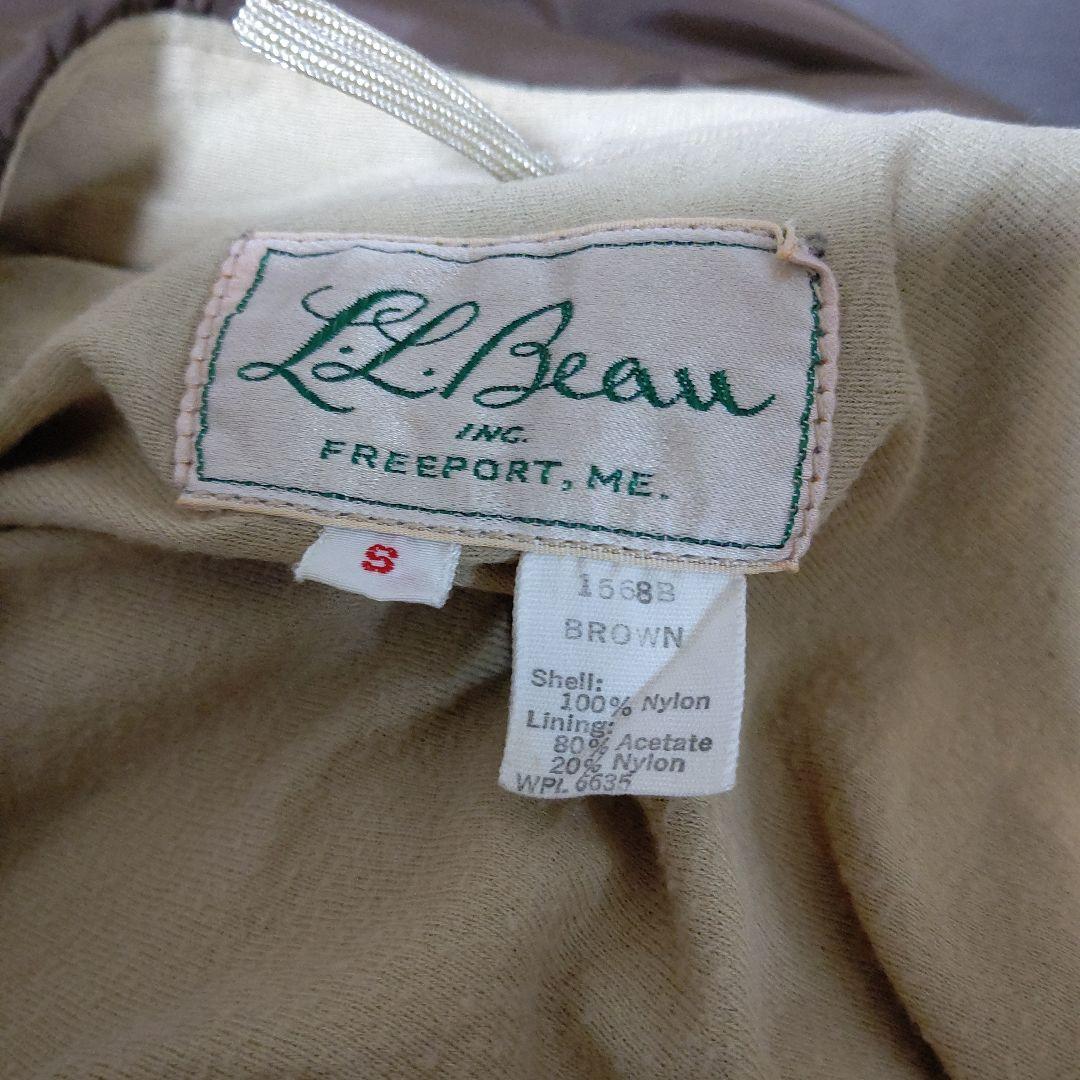 L.L.Bean 筆記体タグ コーチジャケット チンスト エルエルビーン