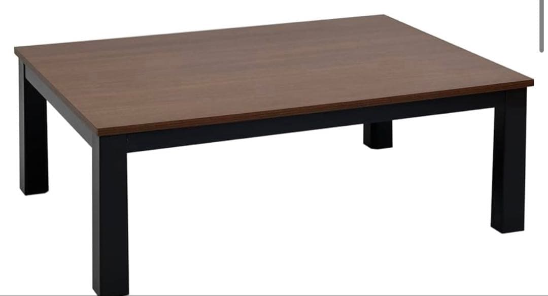 山善　こたつ テーブル 長方形 EYC-105752 こたつ テーブル 105×75cm 一人用 長方形 おしゃれ ヒーター 省