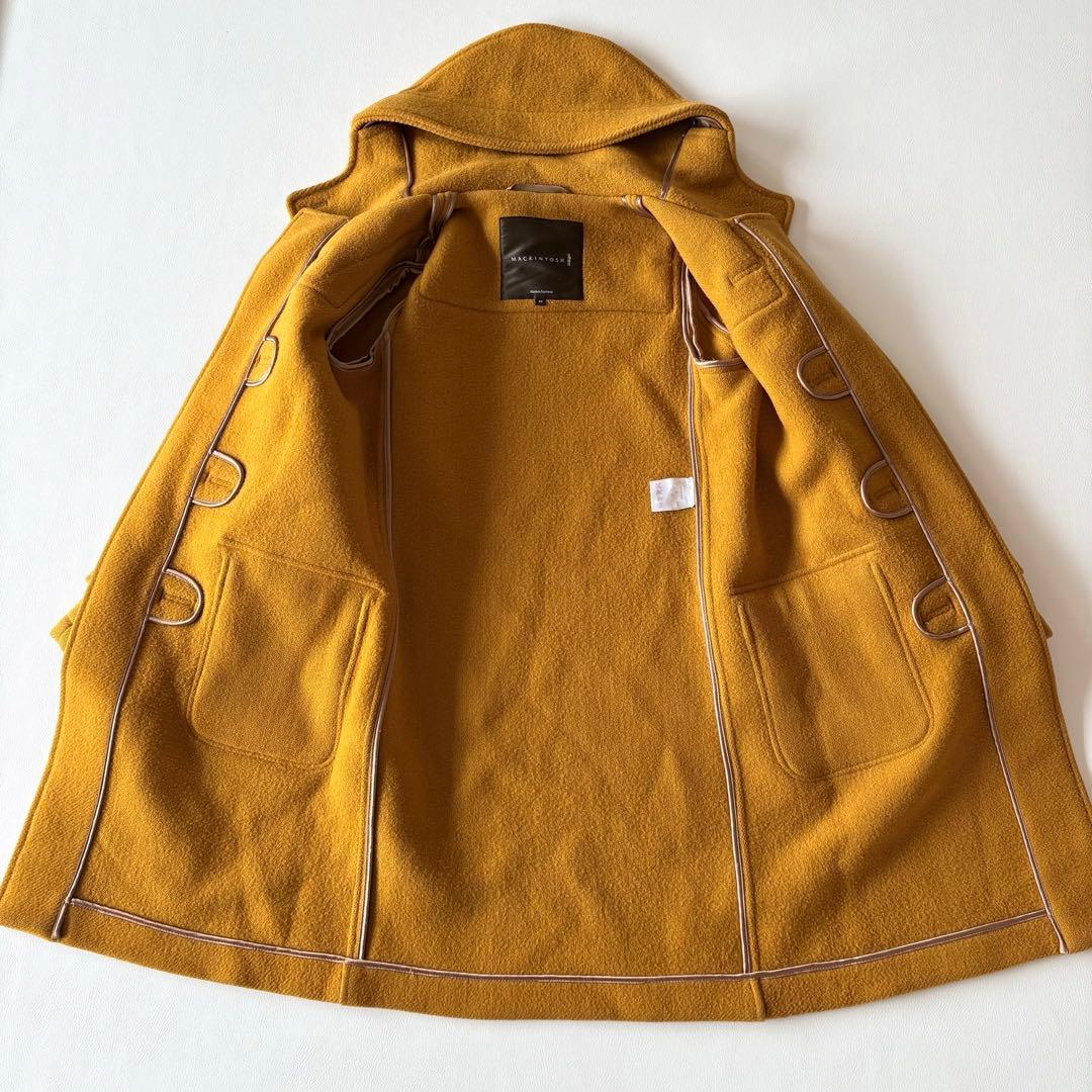 □ MACKINTOSHダッフルコート英国製マスタードイエロー32 - メルカリ
