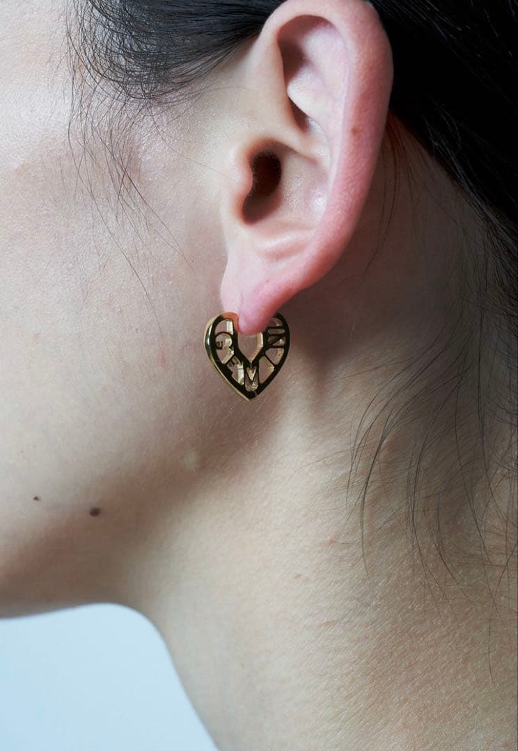 H.P.France PLOW Zodiac Heart ピアス