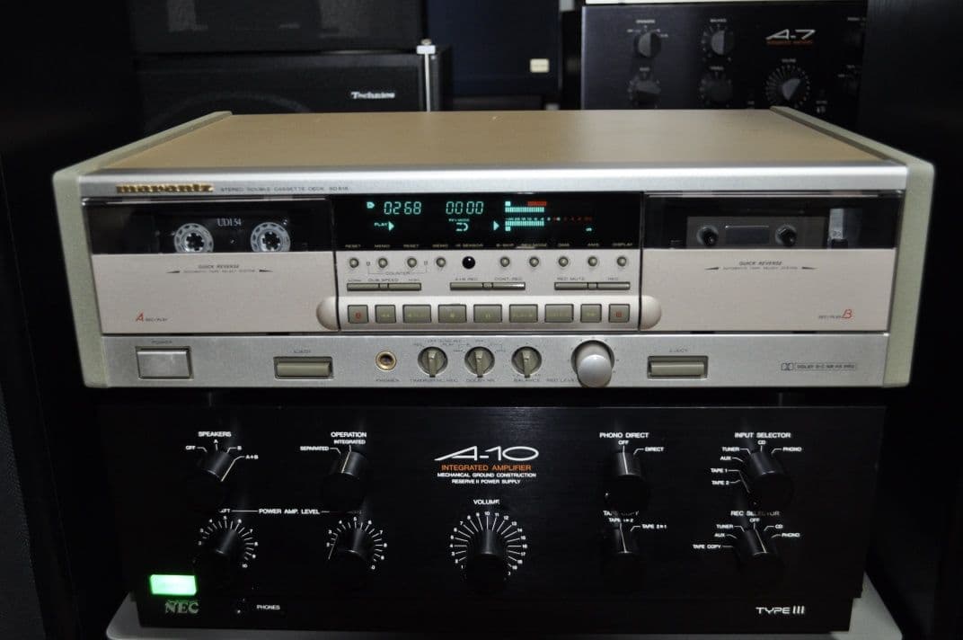 Marantz SD515 ダブルカセットデッキ動作品 お値下げ可 Yahoo!オークション -「sd515f」(カセットデッキ) (オーディオ機器)の