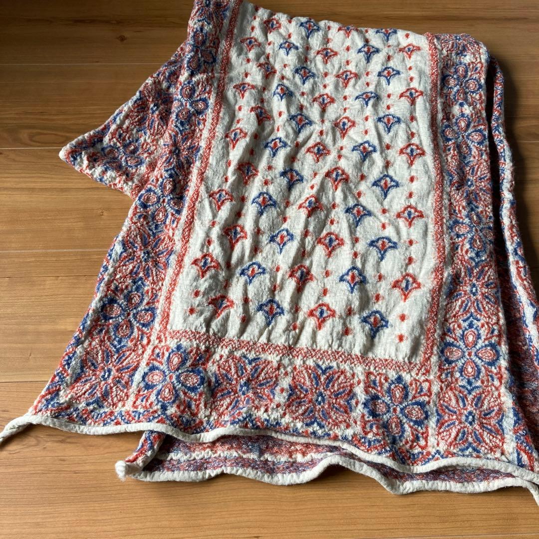 KAPITAL キャピタル 縮絨ウール バンダナHAPPYマフラー - メルカリ