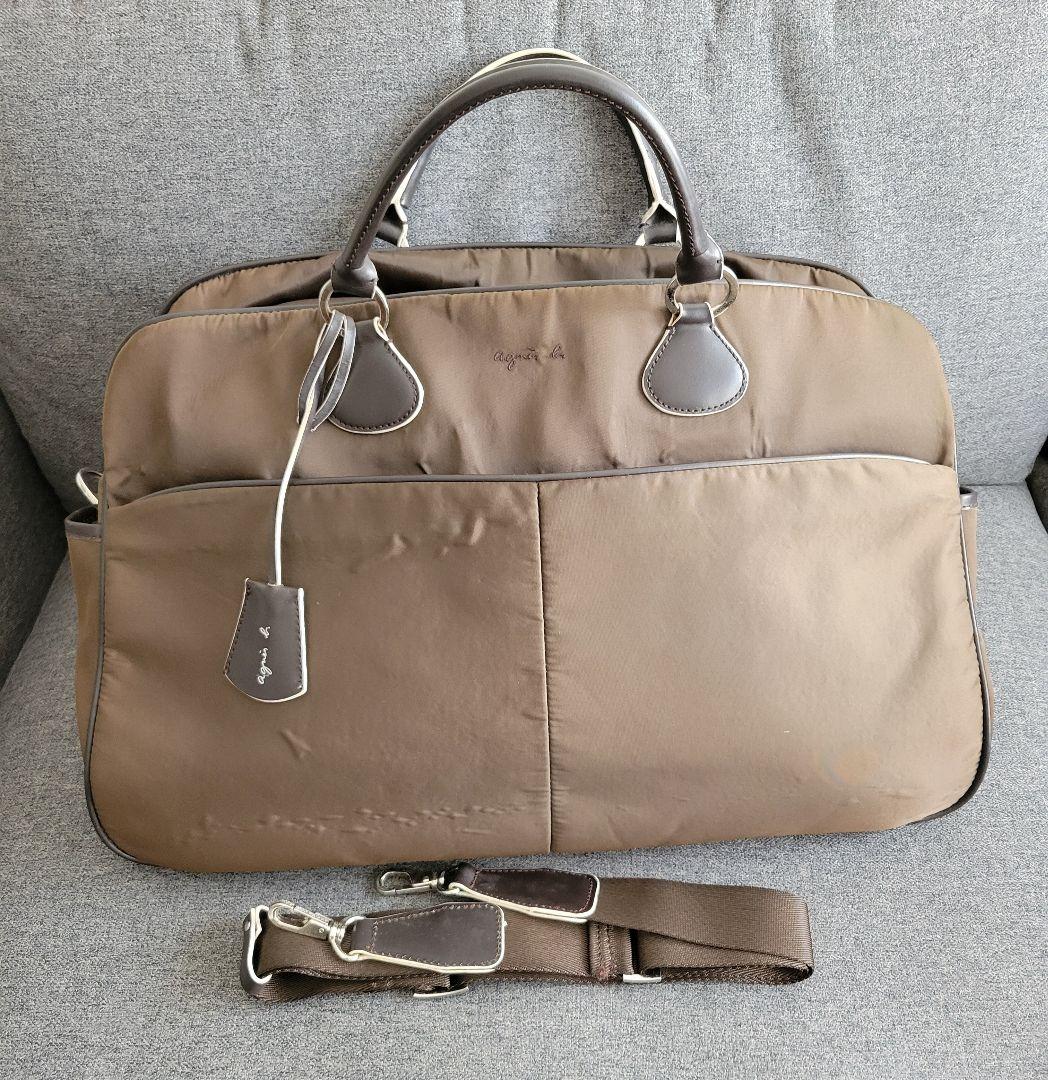 agnes b.VOYAGE 旅行カバン ボストンバッグ - メルカリ