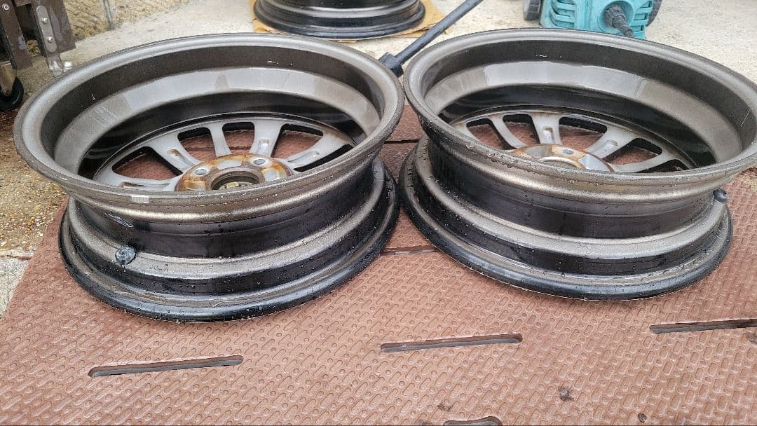 現行 ホンダ 純正 アルミ 4本セット 1台分 4.5J+40 100 ナット付