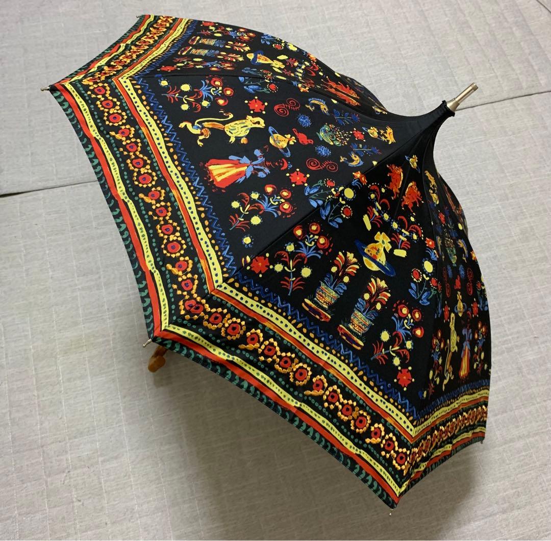 パゴダ傘】ヴィヴィアンウエストウッド 日傘 長傘 刺繍 - メルカリ