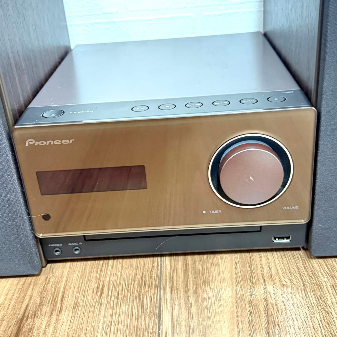 パイオニア X-CM32BT-T コンポ Bluetooth動作良好 リモコン付 - メルカリ
