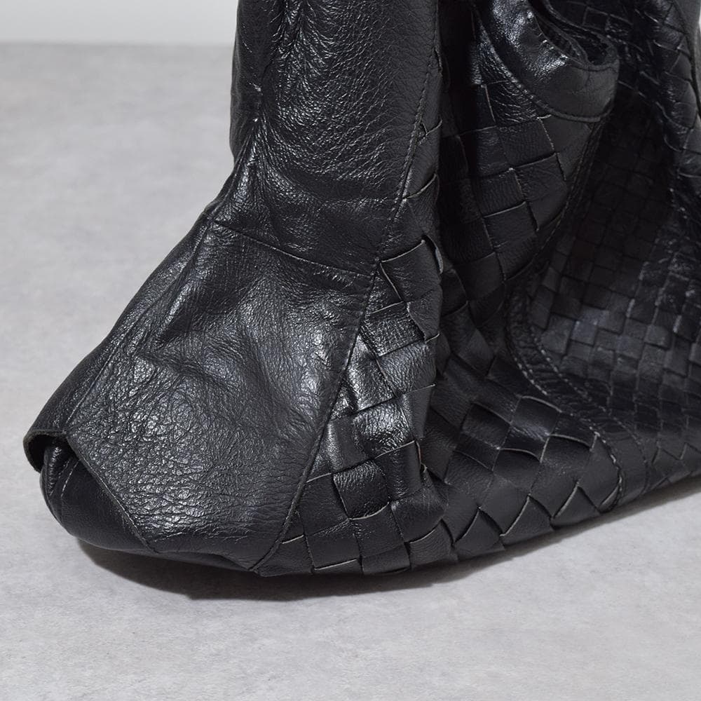 00s archive goa Intrecciato leather bag - メルカリ