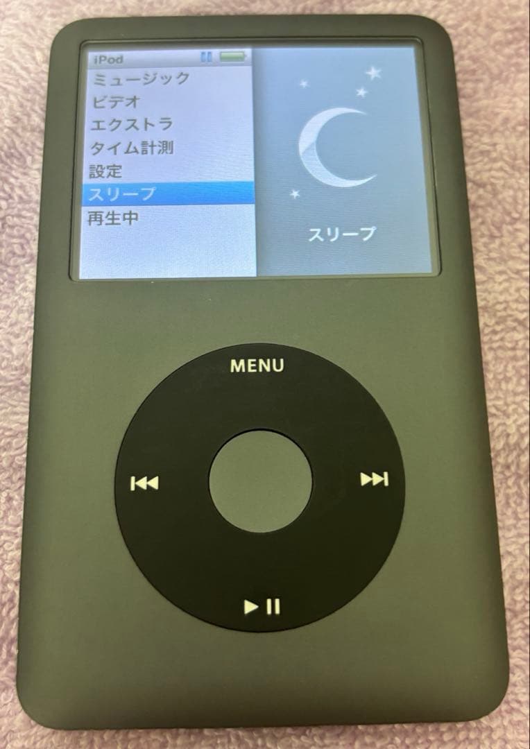 iPod classic 160gb ブラック　動作確認済 iPod classic 第7世代 160GB ブラック - メルカリ