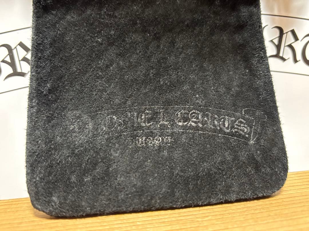 非売・超美品Chrome Hearts スエード巾着袋 - メルカリ