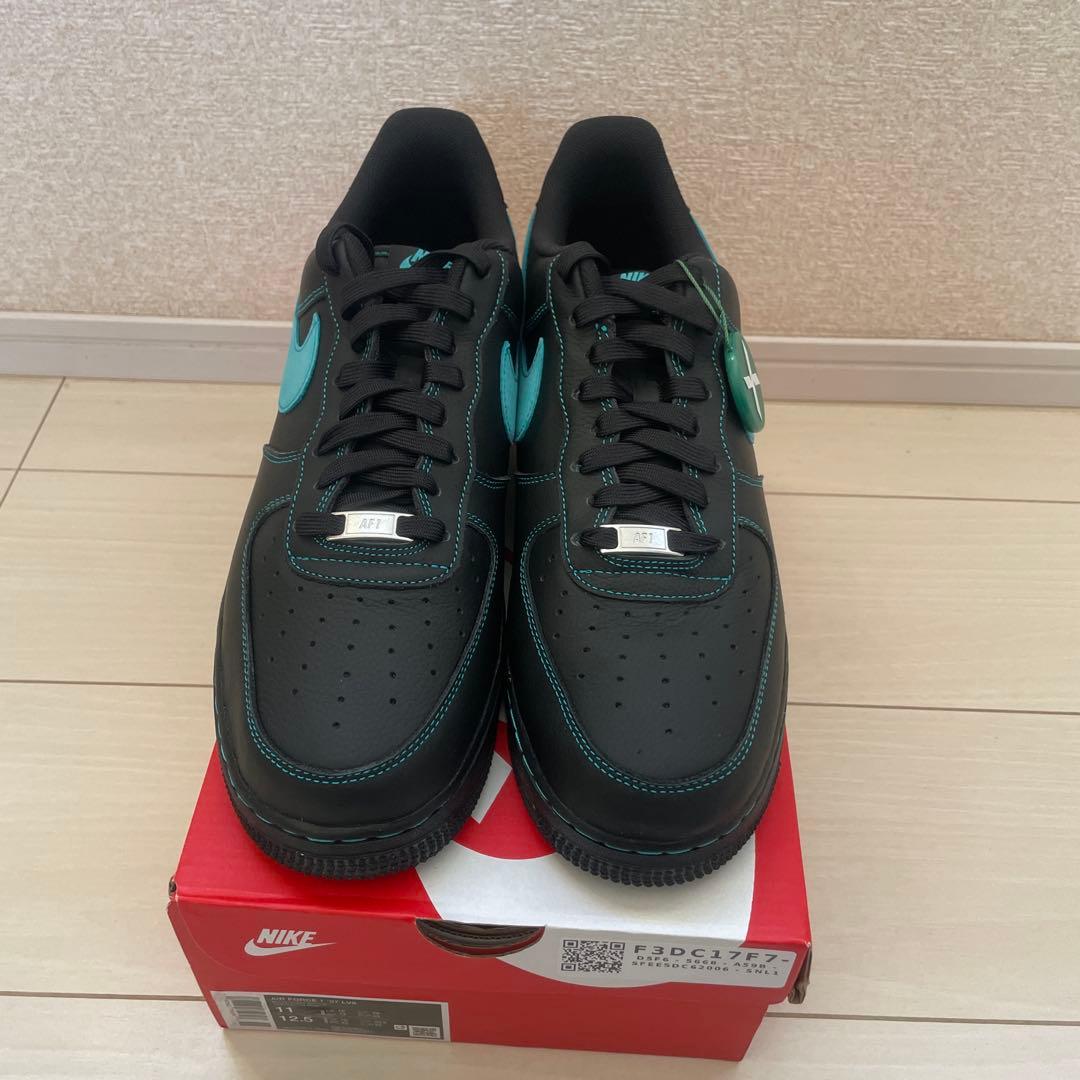 Nike Air Force1Lowブラックティファニー29.0cm鑑定済正規品 NIKE（ナイキ） Air Force 1 Low Black Tiffany エアフォース1ロー