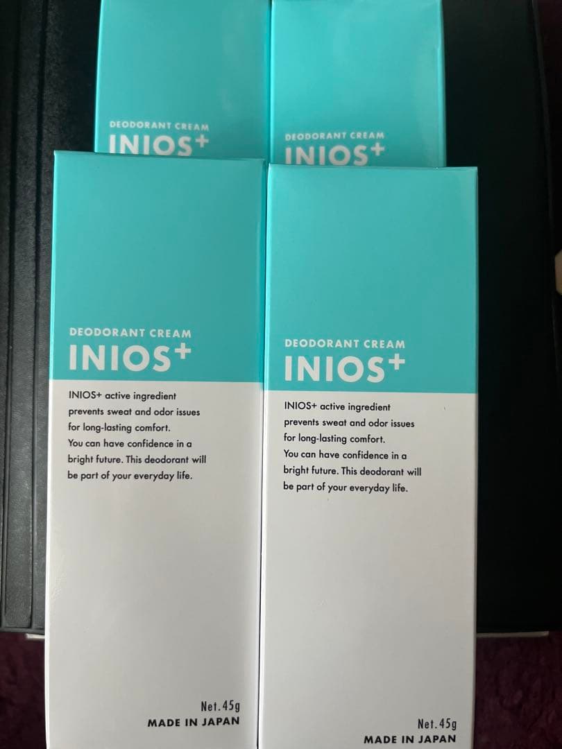 新品イニオスプラス INIOS+ デオドラントクリーム 45g 4個セット Amazon.co.jp: 【医薬部外品】 イニオスプラス ワキガ用クリーム 制汗