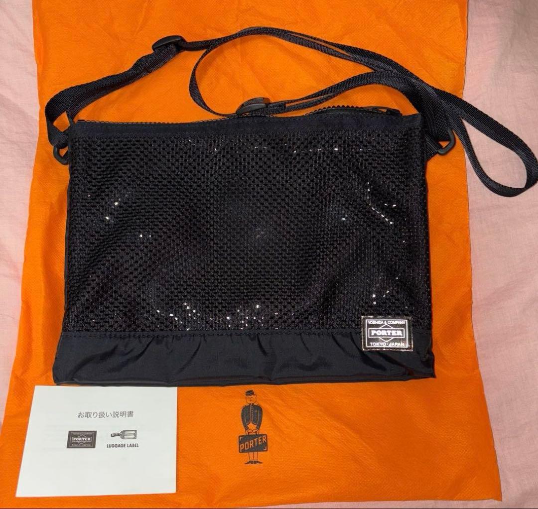 吉田カバン ポーター スクリーン サコッシュ ショルダーバッグ ボディバッグ 黒 PORTER ポーター スクリーン サコッシュ 875-19104 吉田カバン SCREEN
