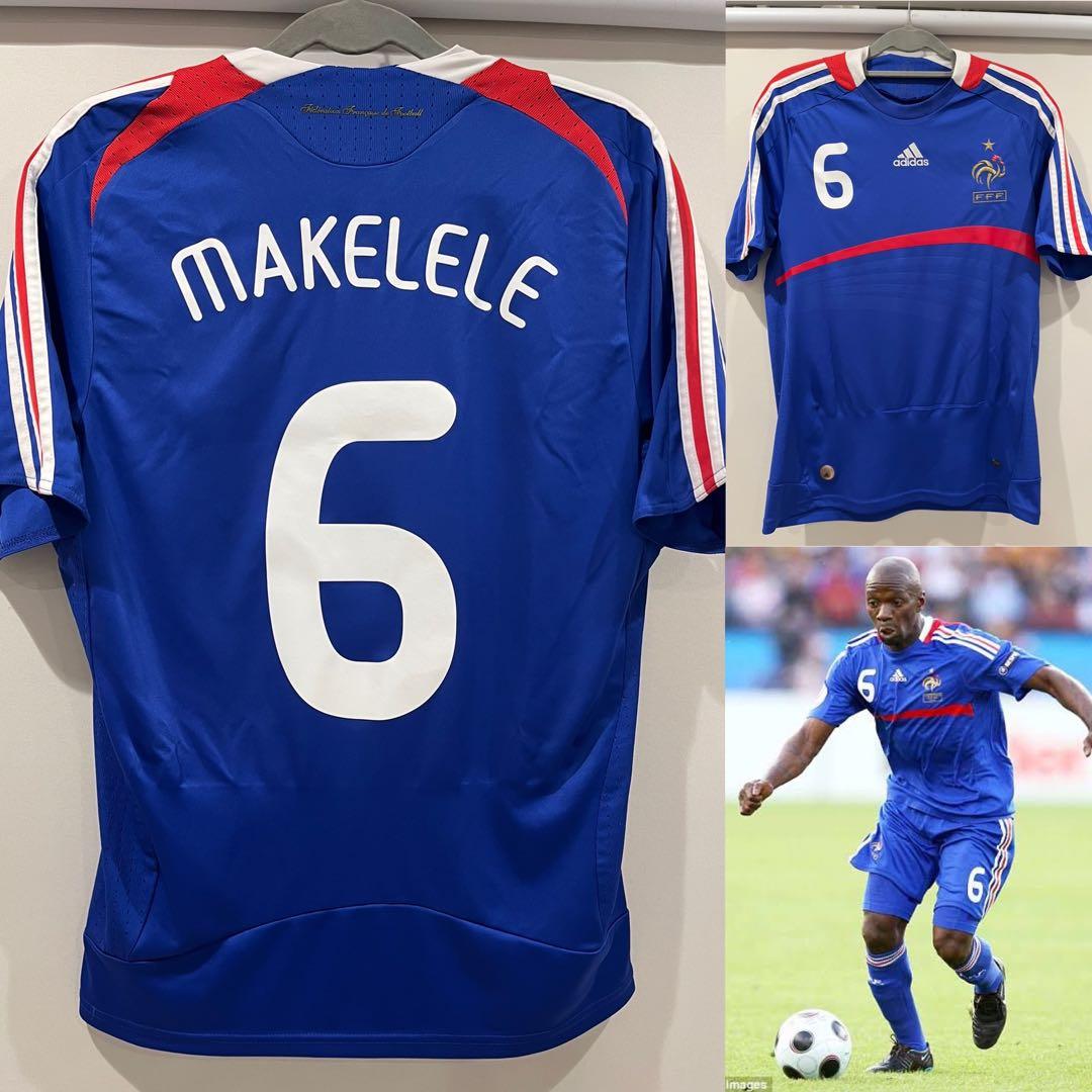 マケレレ　フランス代表　07/08 ユニフォーム adidas フランス代表 07/08 ユニフォーム ホーム半袖【ユーロ2008