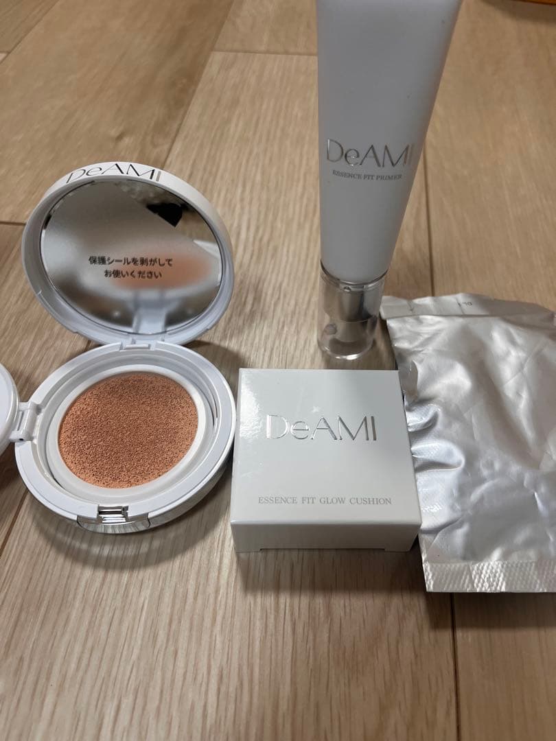 DeAMi クッションファンデーション、レフィル、化粧下地4点セット Deami (ディアミー) クッションファンデーション | DeAmi 公式