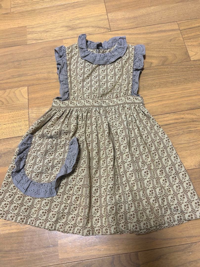 Apolina kids ワンピース　2-3y Apolina ワンピース 2-3Y - メルカリ