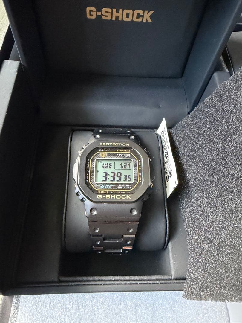 G*K様 [UK10830]G-SHOCKフルメタルチタン GMW-B5000T G-SHOCK フルメタル チタン バーチャルワールド GMW-B5000TVA-1JR ジー