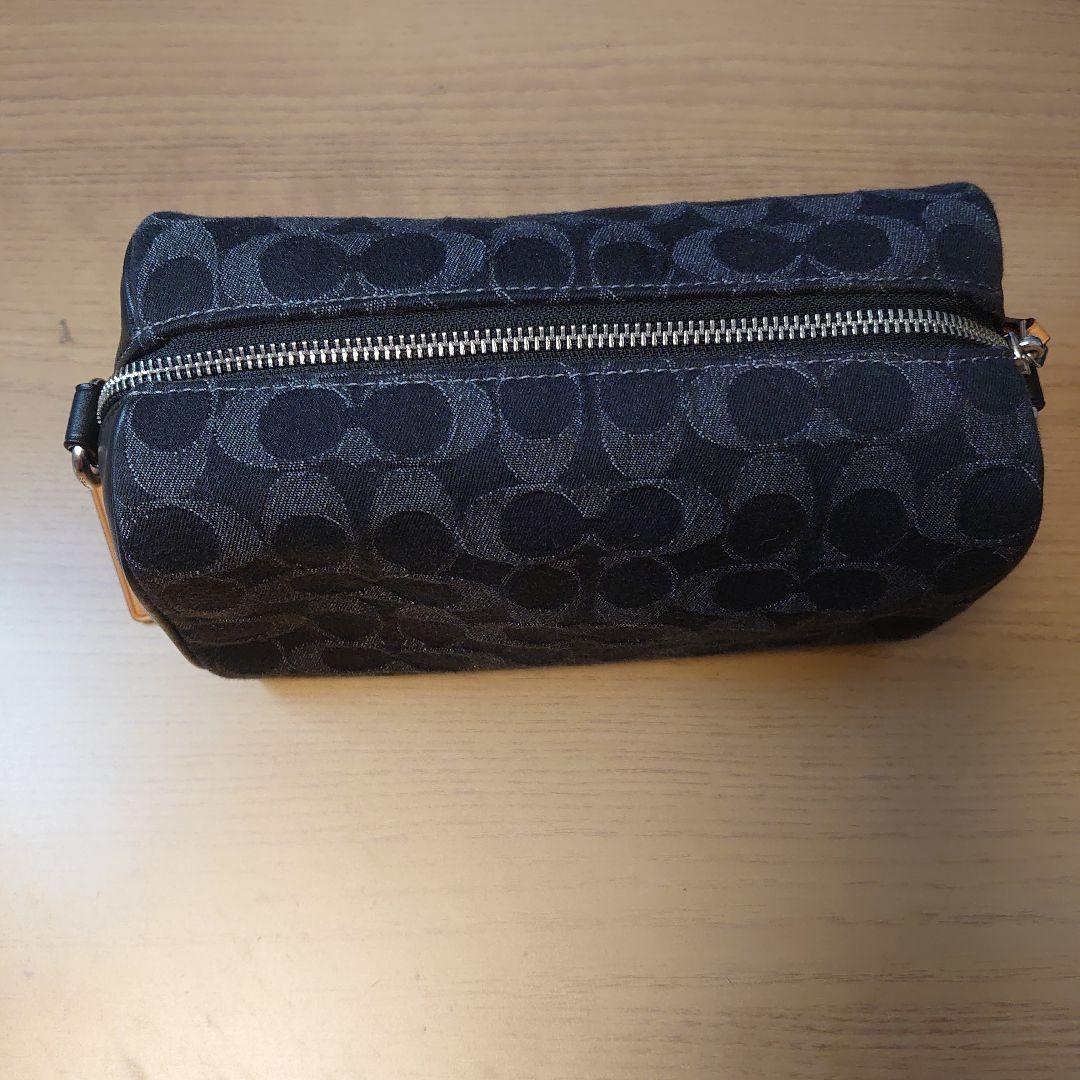 COACH ショルダーバッグ アクセル クロスボディ・シグネチャー デニム