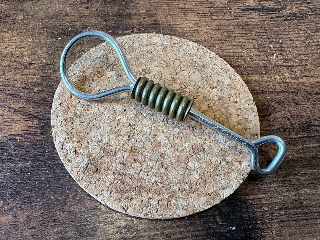 ジェフ・デッカー ハングヌーズ・キーチェーン。 BLACK SIGN Main Lodge / Hang Noose Key Chain / All Stainless