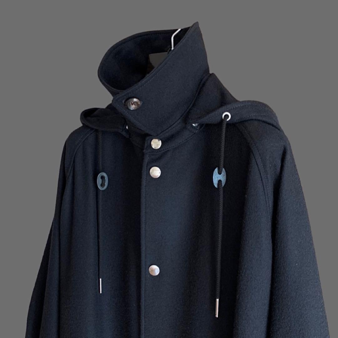 THE RERACS 23AW 46 フーデットバルカラーコート - メルカリ