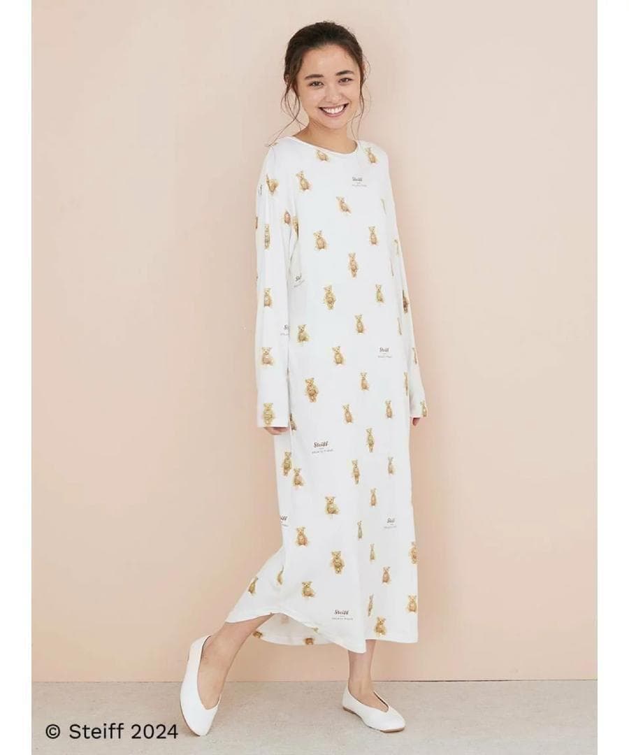 ジェラートピケ【Steiff】James柄ワンピース - メルカリ