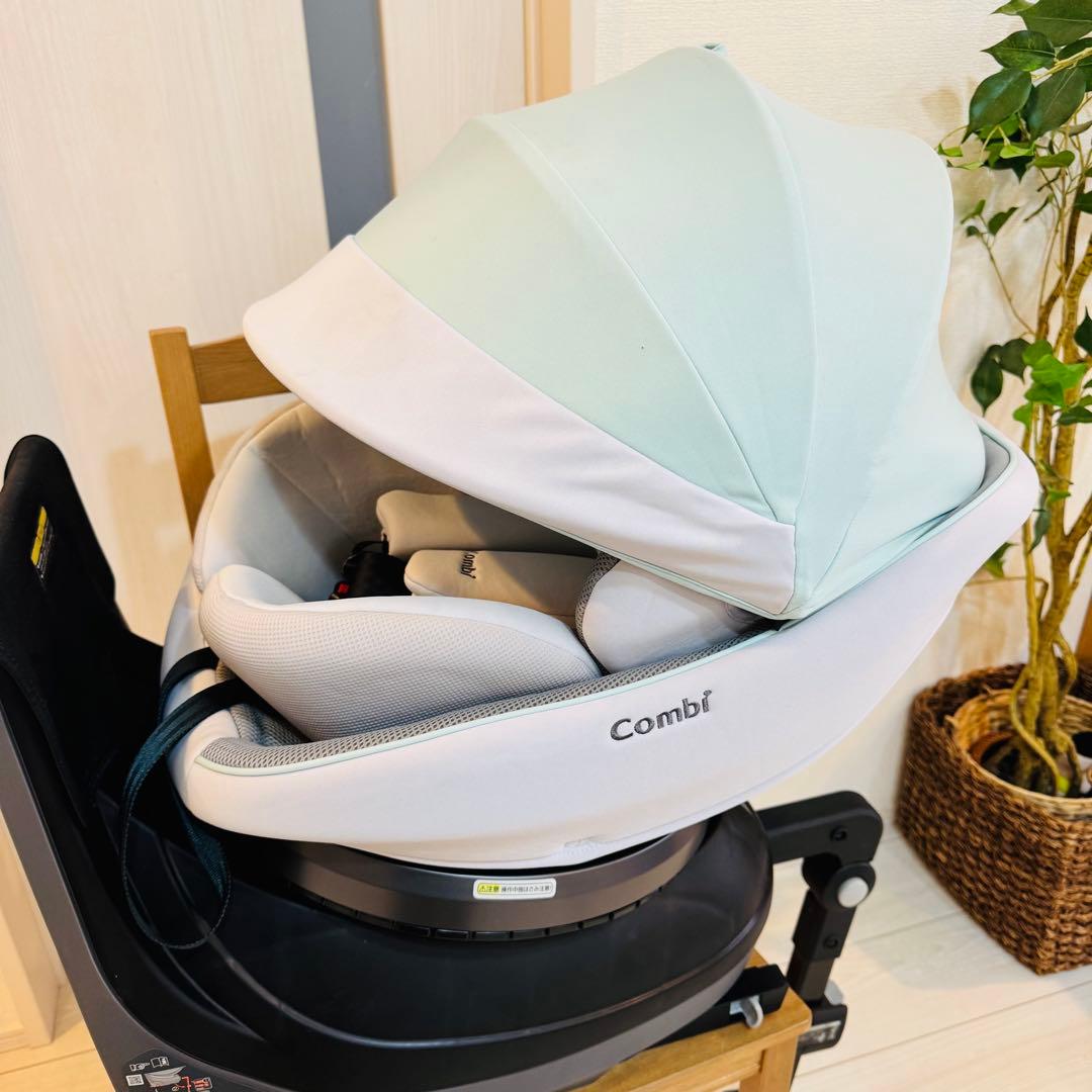 コンビ クルムーヴ スマートISOFIXエッグショックJL-590ミントグリーン