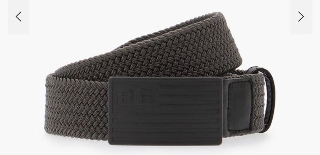 BRIEFING GOLF ベルト　グレー　サイズM【未使用に近い】 ブリーフィングゴルフ（ゴルフベルト）｜メンズウエア｜ゴルフ