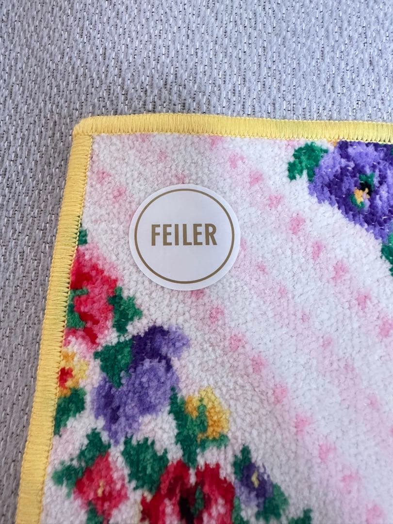 FEILER フラワー柄 タオルハンカチ TIGERS 限定 阪神タイガース - メルカリ