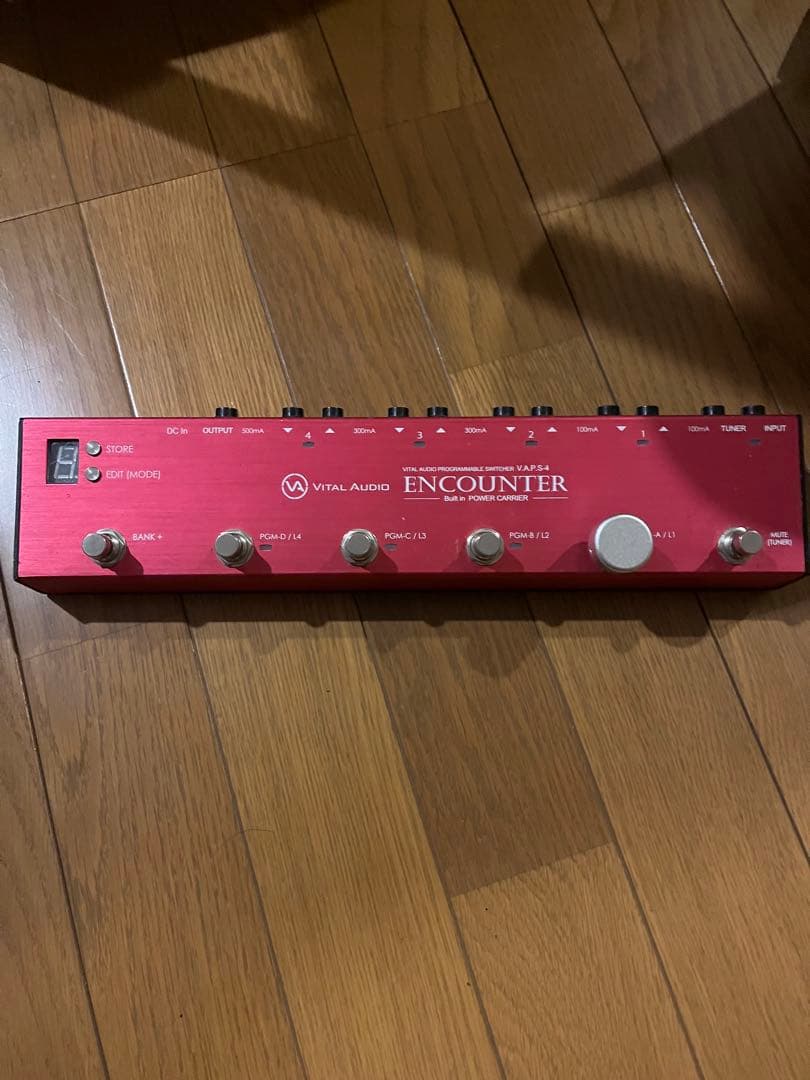 VITAL AUDIO ENCOUNTER スイッチャー エフェクター Amazon | Vital Audio ENCOUNTER VAPS-4 プログラマブルループ