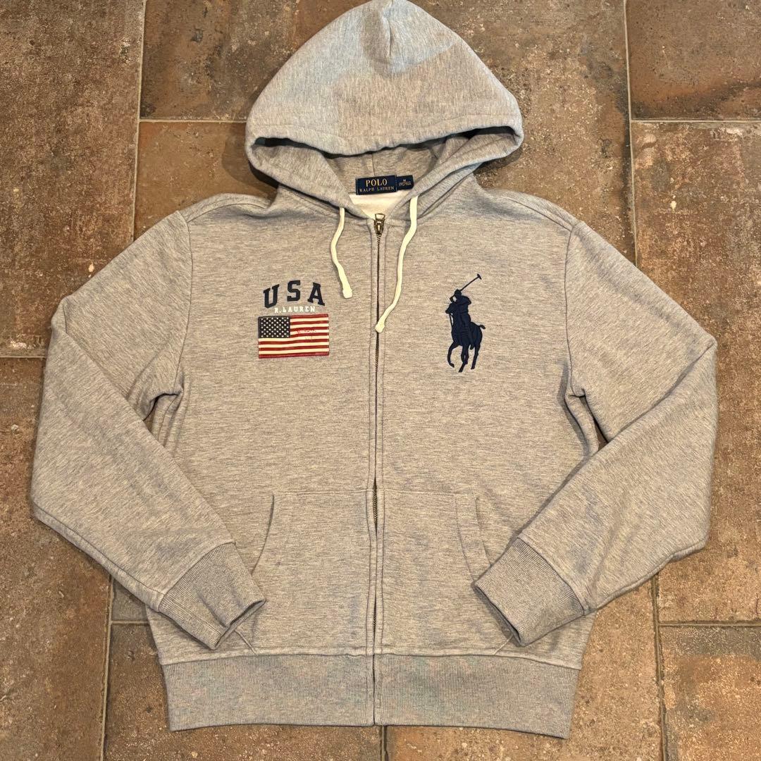 はなこ様専用Polo Ralph Lauren ビッグポニー ジップパーカー - メルカリ