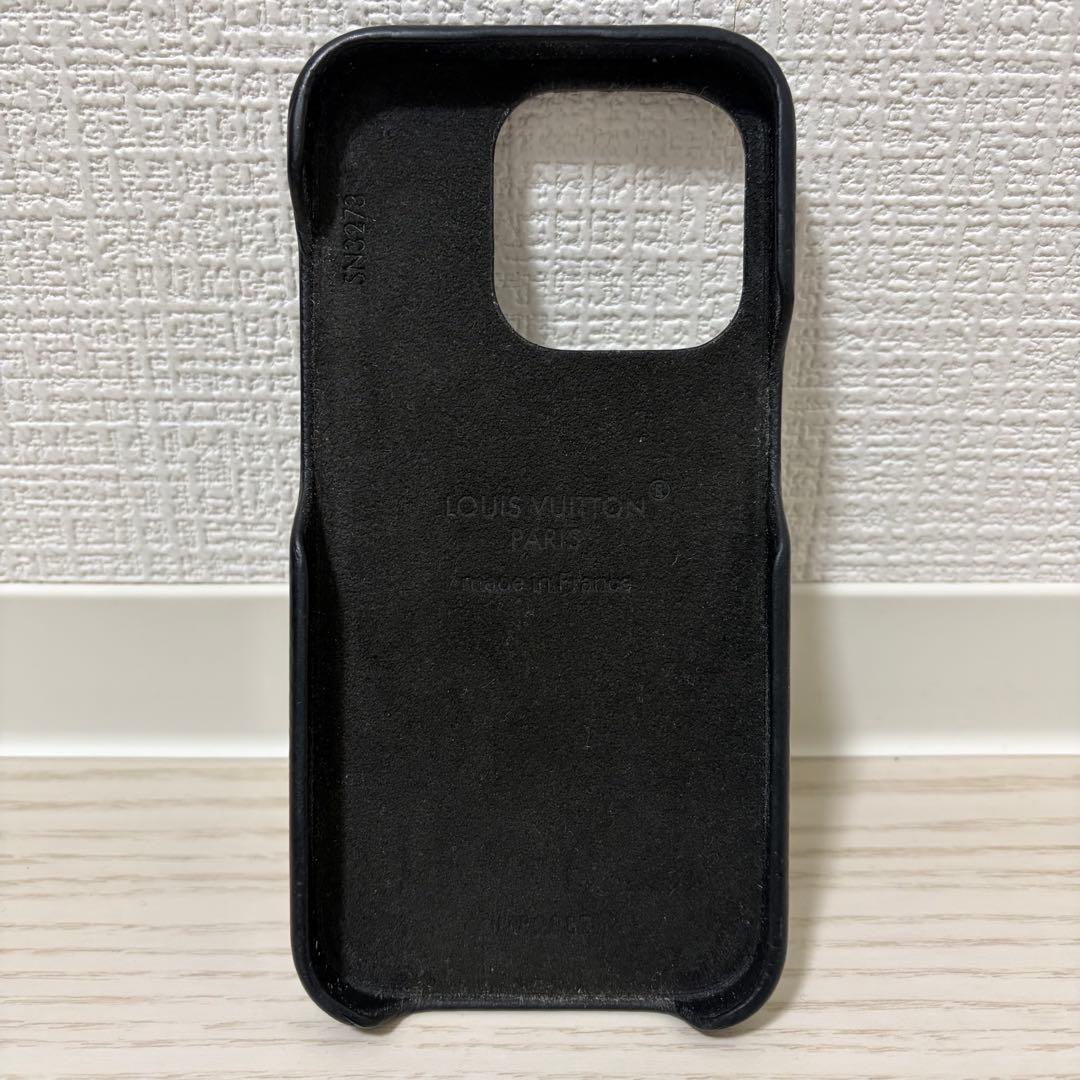 ✨美品✨ルイヴィトン iPhone15proケース モノグラム 黒 - メルカリ