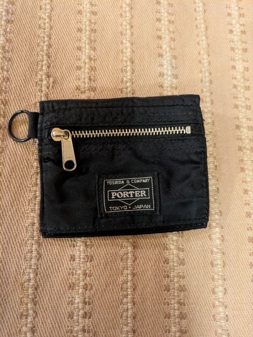 希少！ポーター　 PORTER　 ケース　カラビナ　 ブラック　限定コラボ porter ポーター ブラック キーケース カラビナ付き - メルカリ