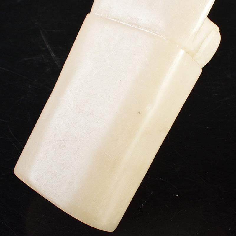 NM様専用 中国玉石白玉彫刻 観音菩薩像仏像 印材重さ約425g M R6796