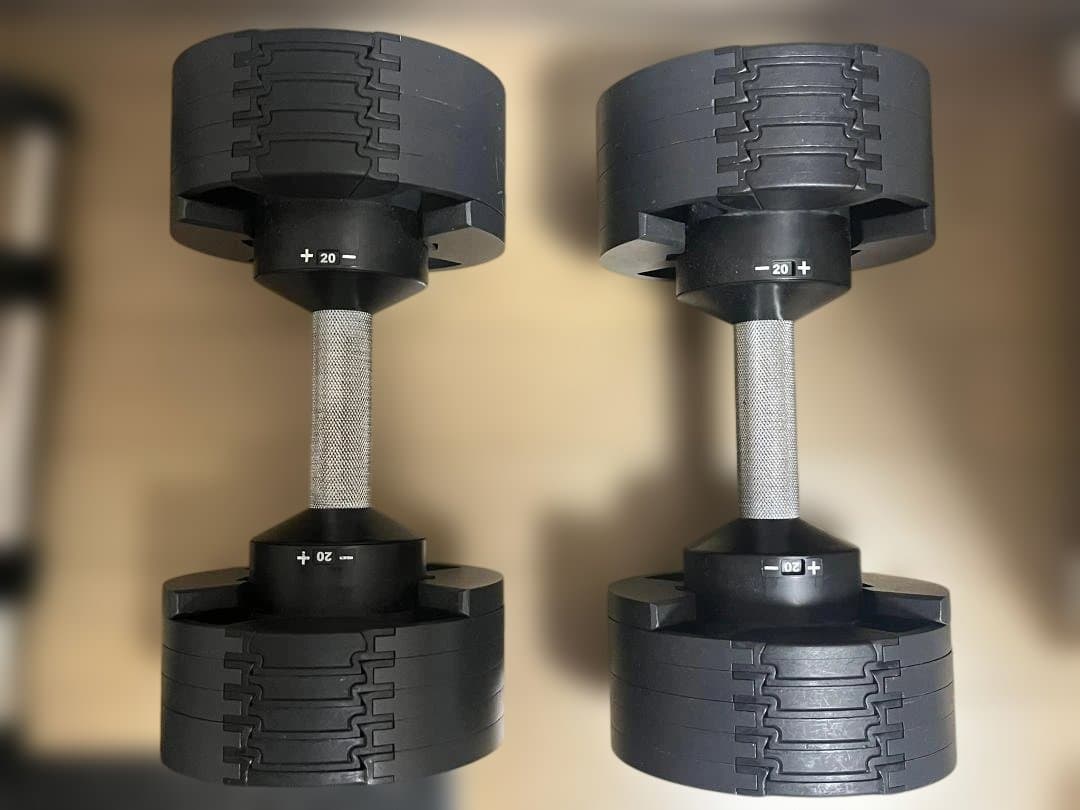 NUO FLEXBELL220 可変式ダンベル2kg刻み 最大20kg 2/2 - メルカリ